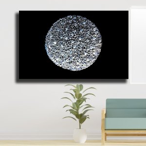 Shimmering Seashell Melody | Premium Canvas Art | Wall Painting | Large Size | 48 inch x 30 inch or 4 feet x 2.5 feet | Orientation - Landscape