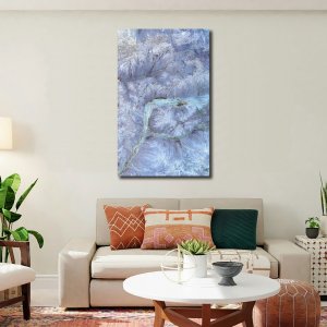 Nature’s Brushstroke - Art Created by Earth’s Own Hand | Abstract Canvas Art | Wall Art | Painting for Home and Office Decor | Large Size | 48 inch x 30 inch or 4 feet x 2.5 feet | Orientation -Portrait
