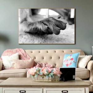 Elegance Unveiled | Graceful Beauty of Ape's Feet | Premium Canvas Art | Wildlife Wall Art | Large Size | 48 inch x 30 inch or 4 feet x 2.5 feet | Orientation - Landscape