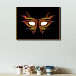 Mystique Lady - Premium Canvas Art | Wall Art | Painting | Size - 24 inch x 18 inch or 2 feet x 1.5 feet | Orientation - Landscape