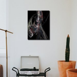 A Dance of Light and Color in Abstract Form | Abstract Art | Premium Canvas Art | Wall Art | Painting | Size - 24 inch x 18 inch or 2 feet x 1.5 feet | Orientation - Portrait