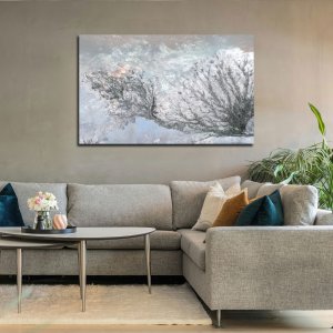 Urban Blossom - The Flourishing Cities – From Origin to Renaissance | Abstract Canvas Art | Wall Art | Painting for Home and Office Decor | Large Size - 48 inch x 30 inch or 4 feet x 2.5 feet | Orientation -Landscape